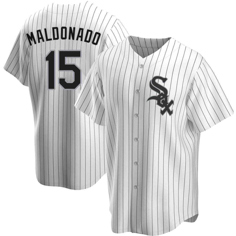 Replica Martin Maldonado Youth Chicago White Sox White Home Jersey Replica Martin Maldonado Youth Chicago White Sox White Home Jersey