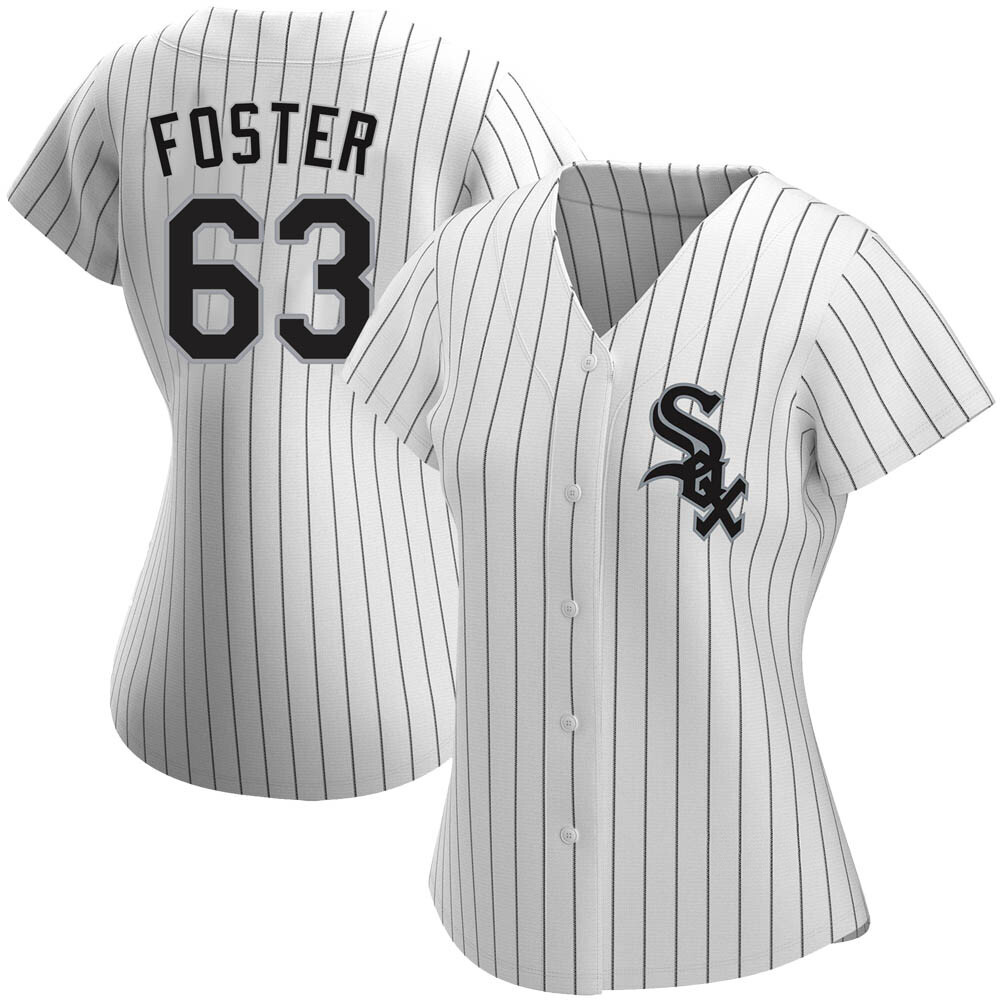 Authentic Matt Foster Women's Chicago White Sox White Home Jersey Authentic Matt Foster Women's Chicago White Sox White Home Jersey