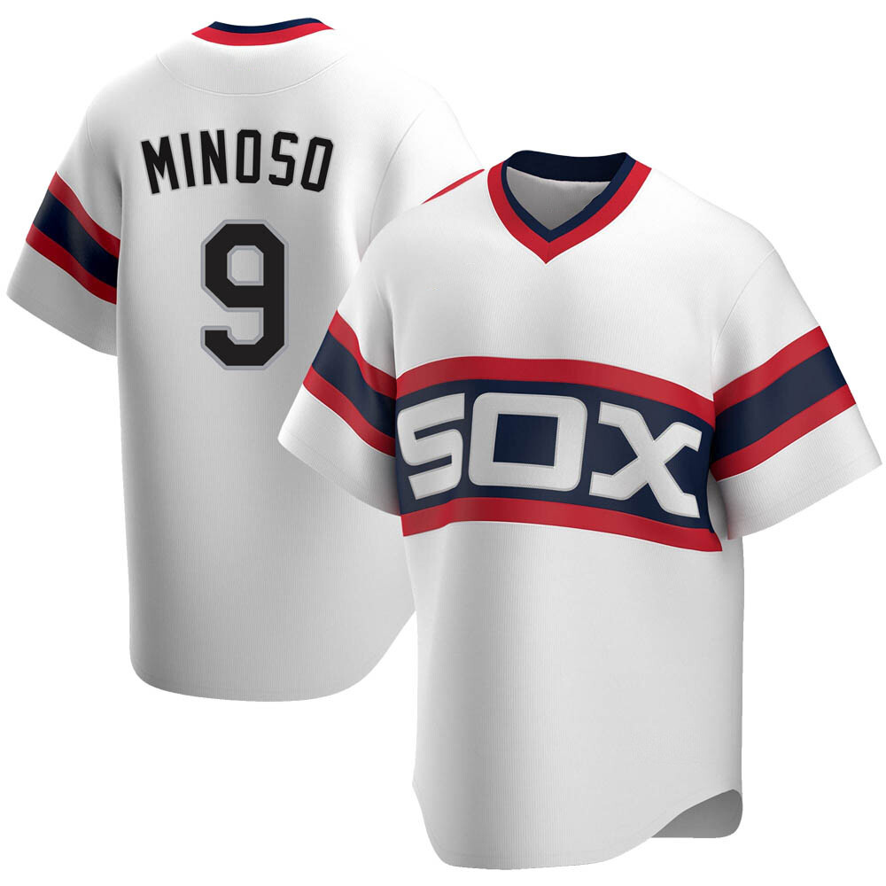 Replica Minnie Minoso Youth Chicago White Sox White Cooperstown Collection Jersey Replica Minnie Minoso Youth Chicago White Sox White Cooperstown Collection Jersey