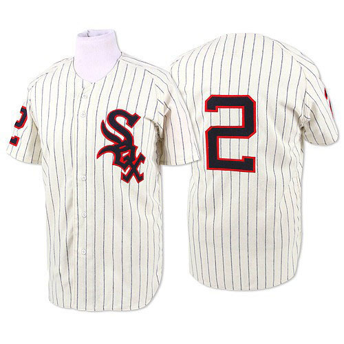 Replica Nellie Fox Men's Chicago White Sox Cream 1959 Throwback Jersey Replica Nellie Fox Men's Chicago White Sox Cream 1959 Throwback Jersey