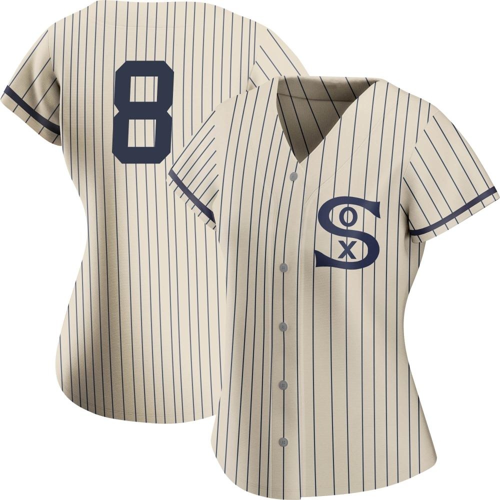 Authentic Nicky Lopez Women's Chicago White Sox Cream 2021 Field of Dreams Jersey