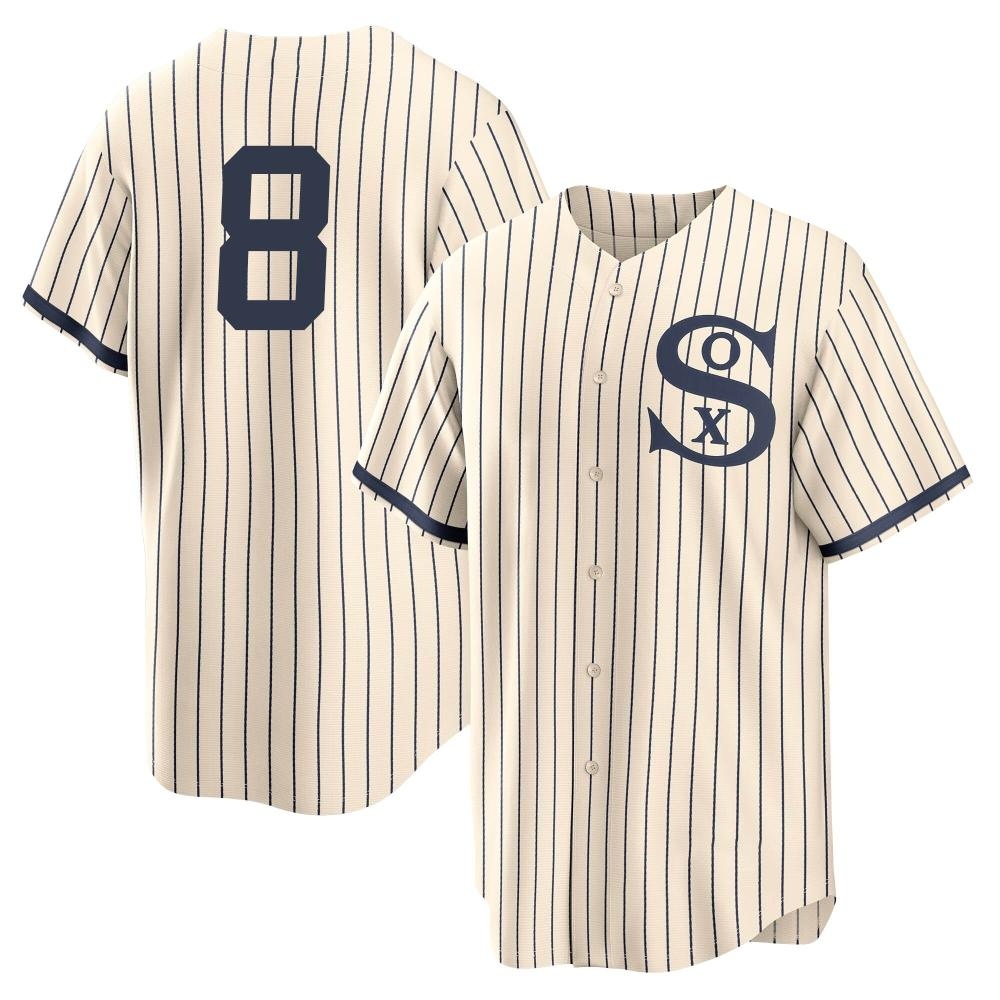 Replica Nicky Lopez Men's Chicago White Sox Cream 2021 Field of Dreams Jersey