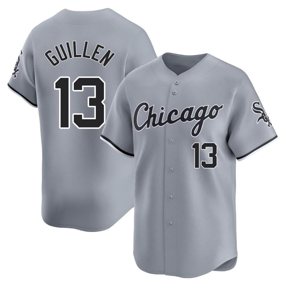 Limited Ozzie Guillen Youth Chicago White Sox Gray Road Jersey Limited Ozzie Guillen Youth Chicago White Sox Gray Road Jersey