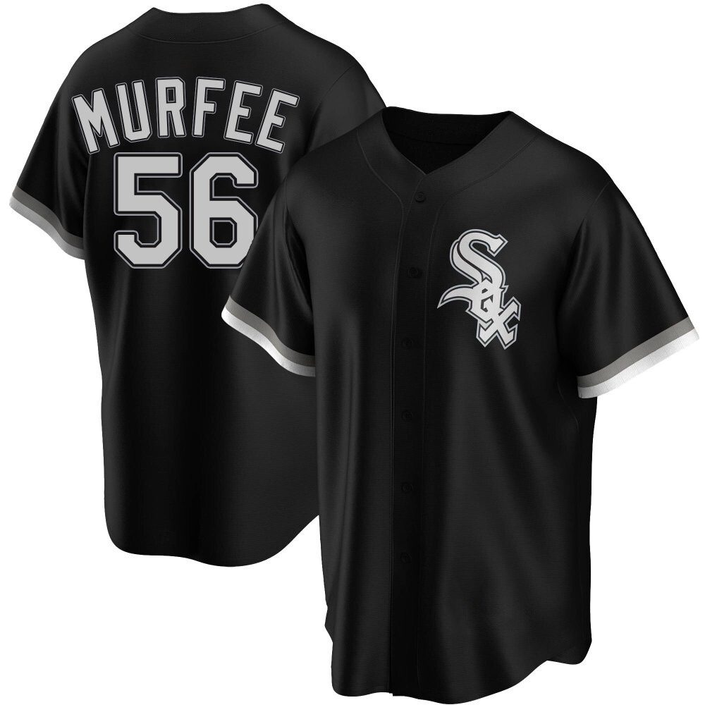Replica Penn Murfee Men's Chicago White Sox Black Alternate Jersey Replica Penn Murfee Men's Chicago White Sox Black Alternate Jersey