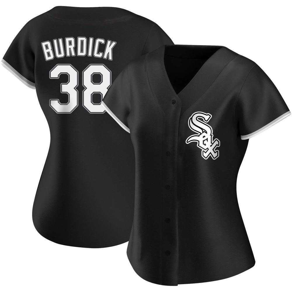 Replica Peyton Burdick Women's Chicago White Sox Black Alternate Jersey Replica Peyton Burdick Women's Chicago White Sox Black Alternate Jersey