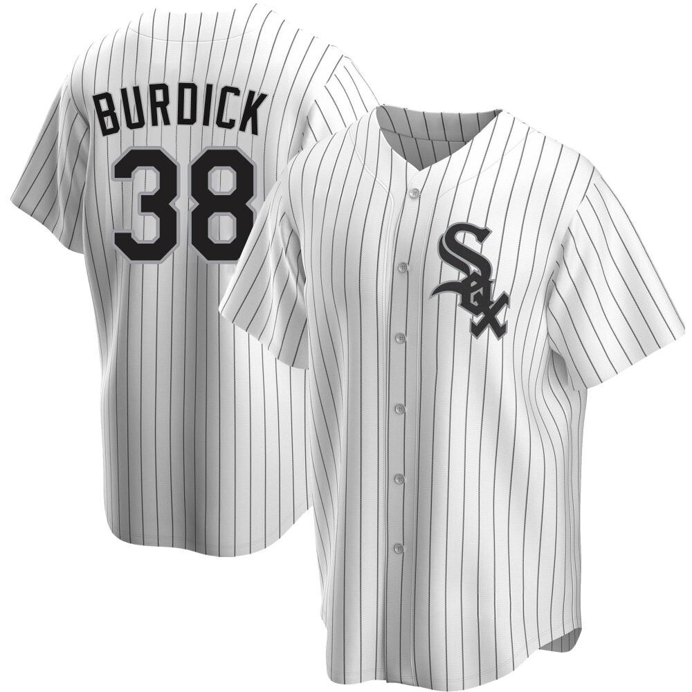 Replica Peyton Burdick Youth Chicago White Sox White Home Jersey Replica Peyton Burdick Youth Chicago White Sox White Home Jersey