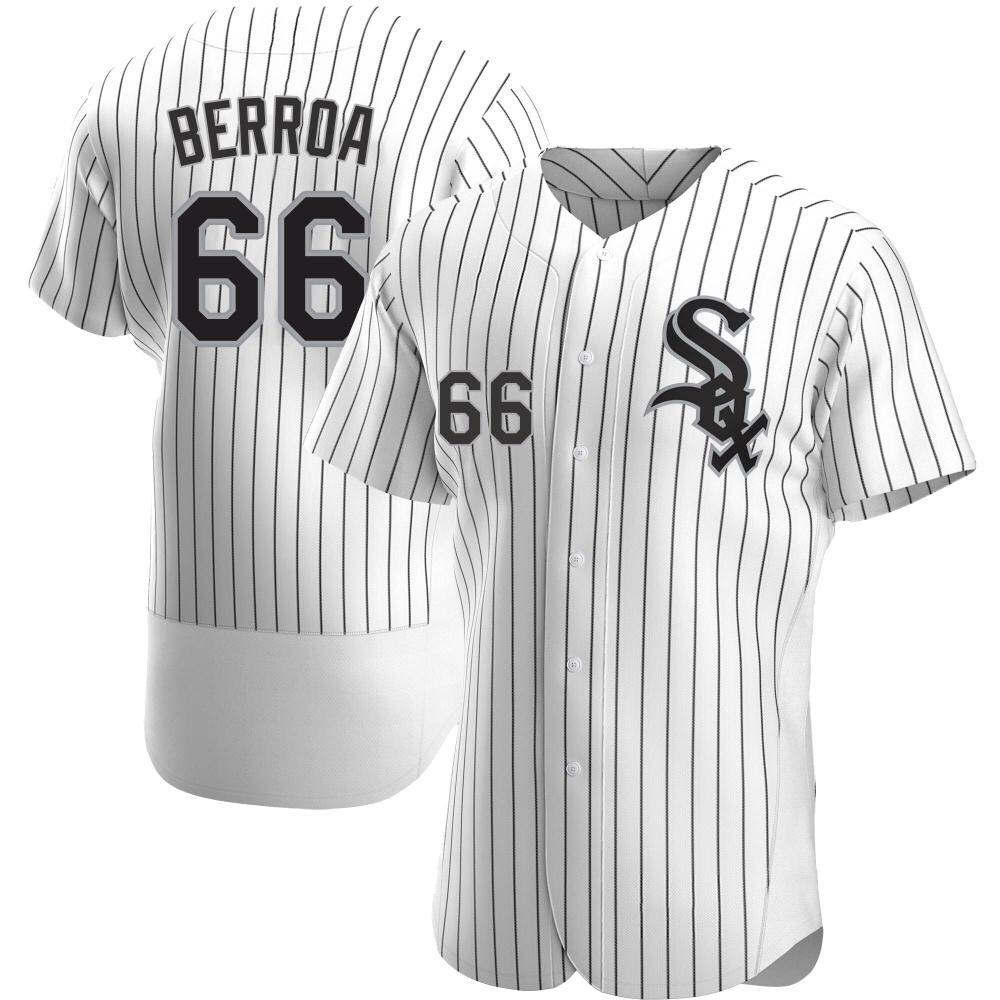 Authentic Prelander Berroa Men's Chicago White Sox White Home Jersey Authentic Prelander Berroa Men's Chicago White Sox White Home Jersey
