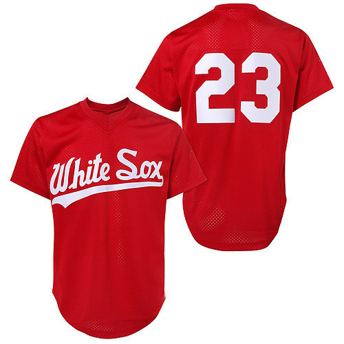 Replica Robin Ventura Men's Chicago White Sox Red 1990 Throwback Jersey Replica Robin Ventura Men's Chicago White Sox Red 1990 Throwback Jersey