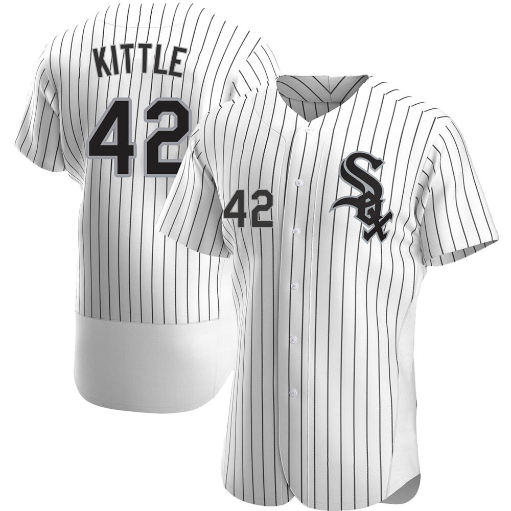 Authentic Ron Kittle Men's Chicago White Sox White Home Jersey Authentic Ron Kittle Men's Chicago White Sox White Home Jersey