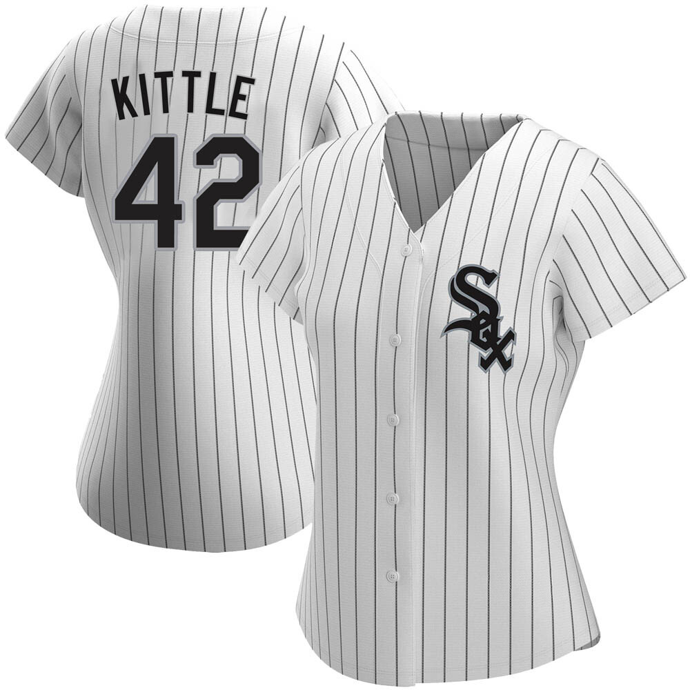 Authentic Ron Kittle Women's Chicago White Sox White Home Jersey Authentic Ron Kittle Women's Chicago White Sox White Home Jersey