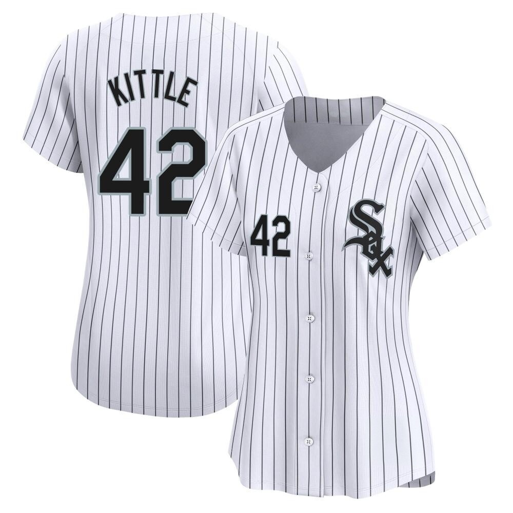 Limited Ron Kittle Women's Chicago White Sox White Home Jersey Limited Ron Kittle Women's Chicago White Sox White Home Jersey