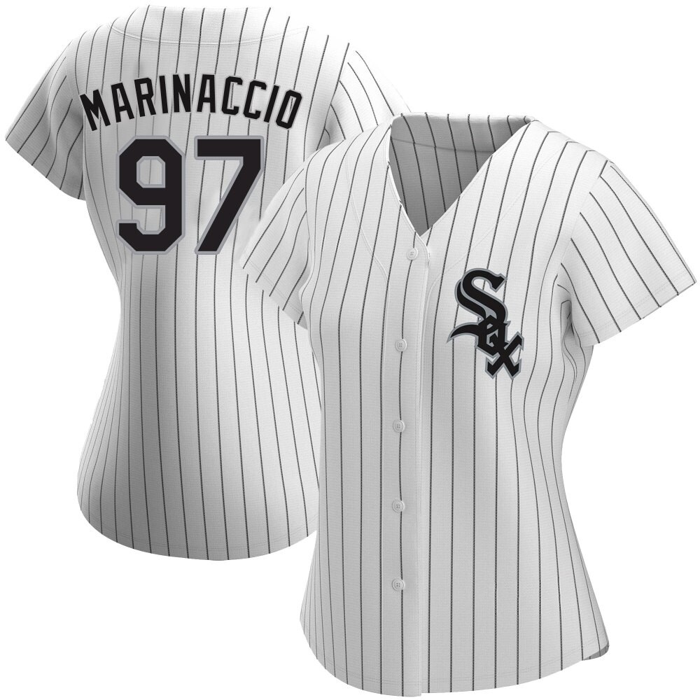 Replica Ron Marinaccio Women's Chicago White Sox White Home Jersey Replica Ron Marinaccio Women's Chicago White Sox White Home Jersey