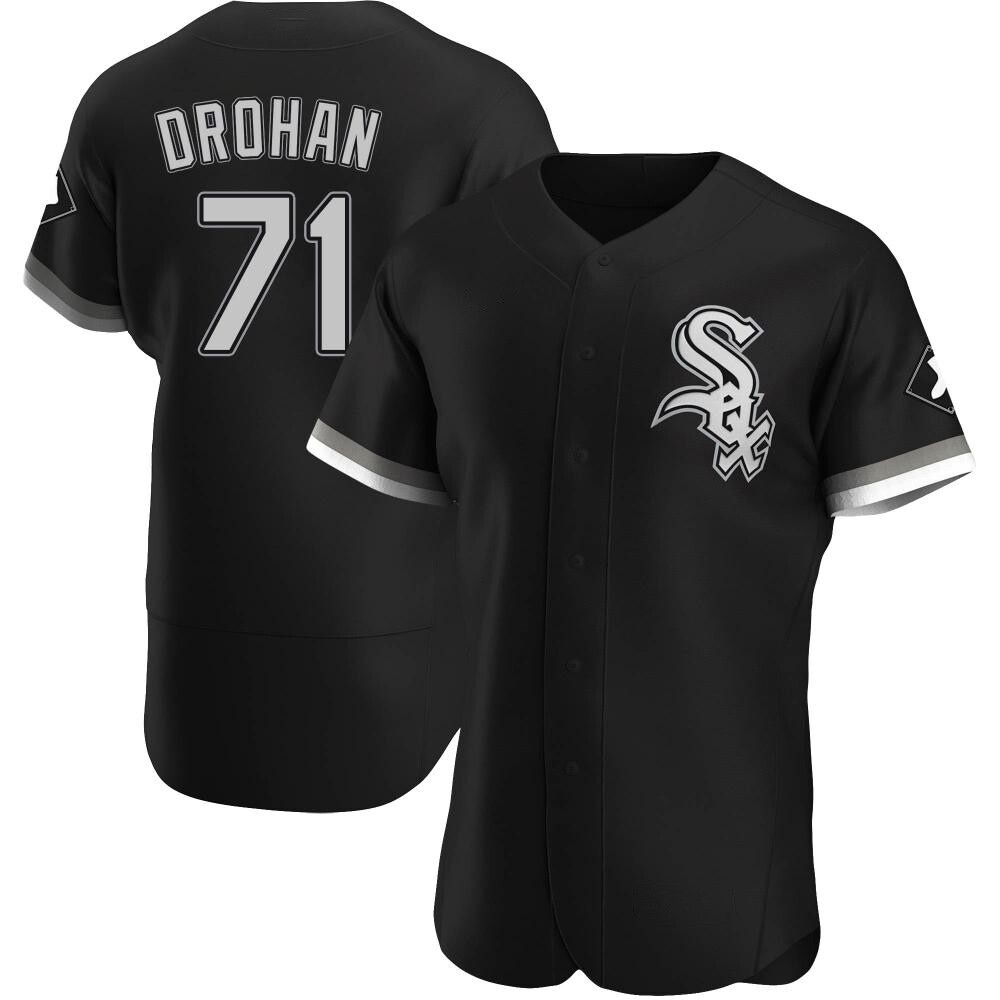 Authentic Shane Drohan Men's Chicago White Sox Black Alternate Jersey Authentic Shane Drohan Men's Chicago White Sox Black Alternate Jersey