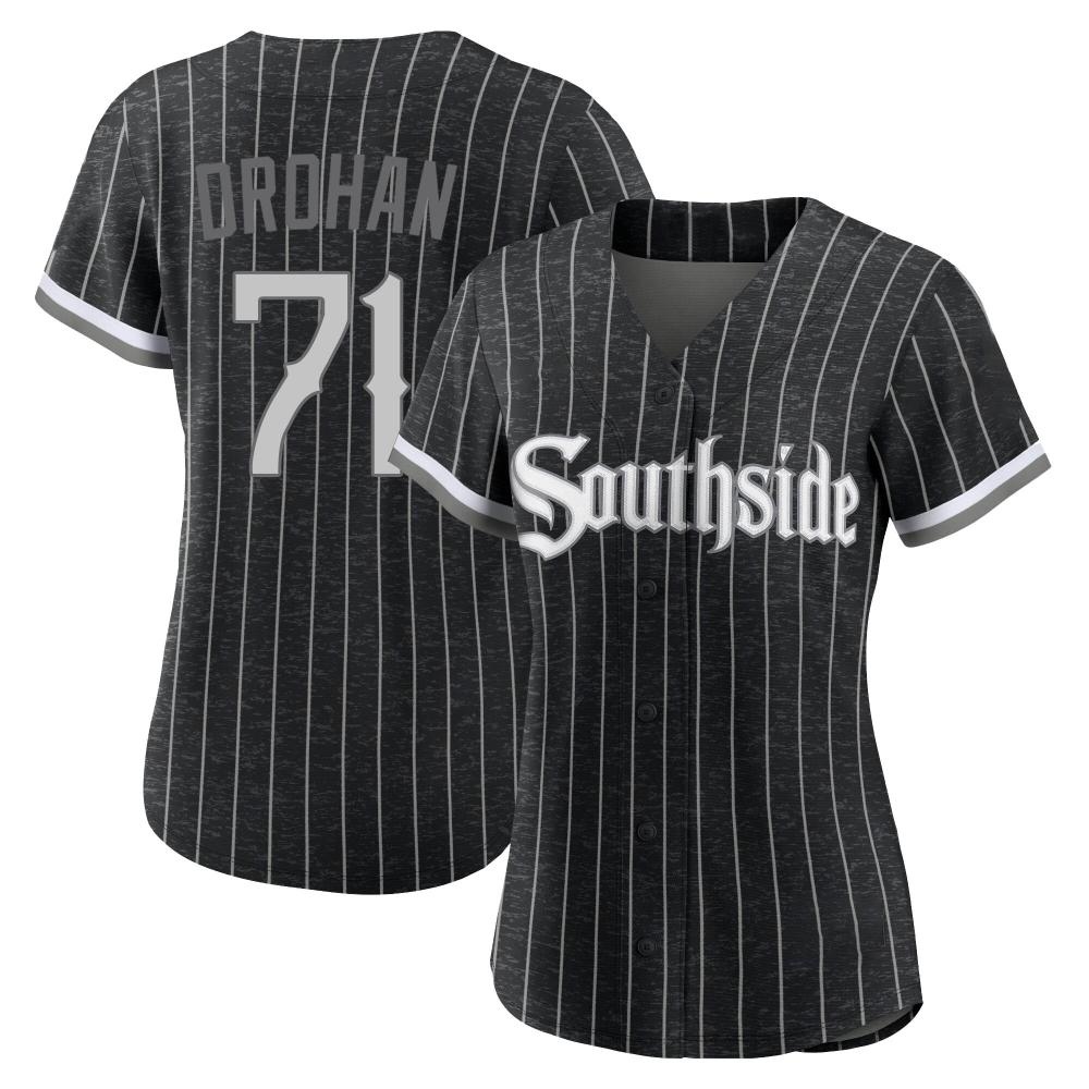 Replica Shane Drohan Women's Chicago White Sox Black 2021 City Connect Jersey Replica Shane Drohan Women's Chicago White Sox Black 2021 City Connect Jersey