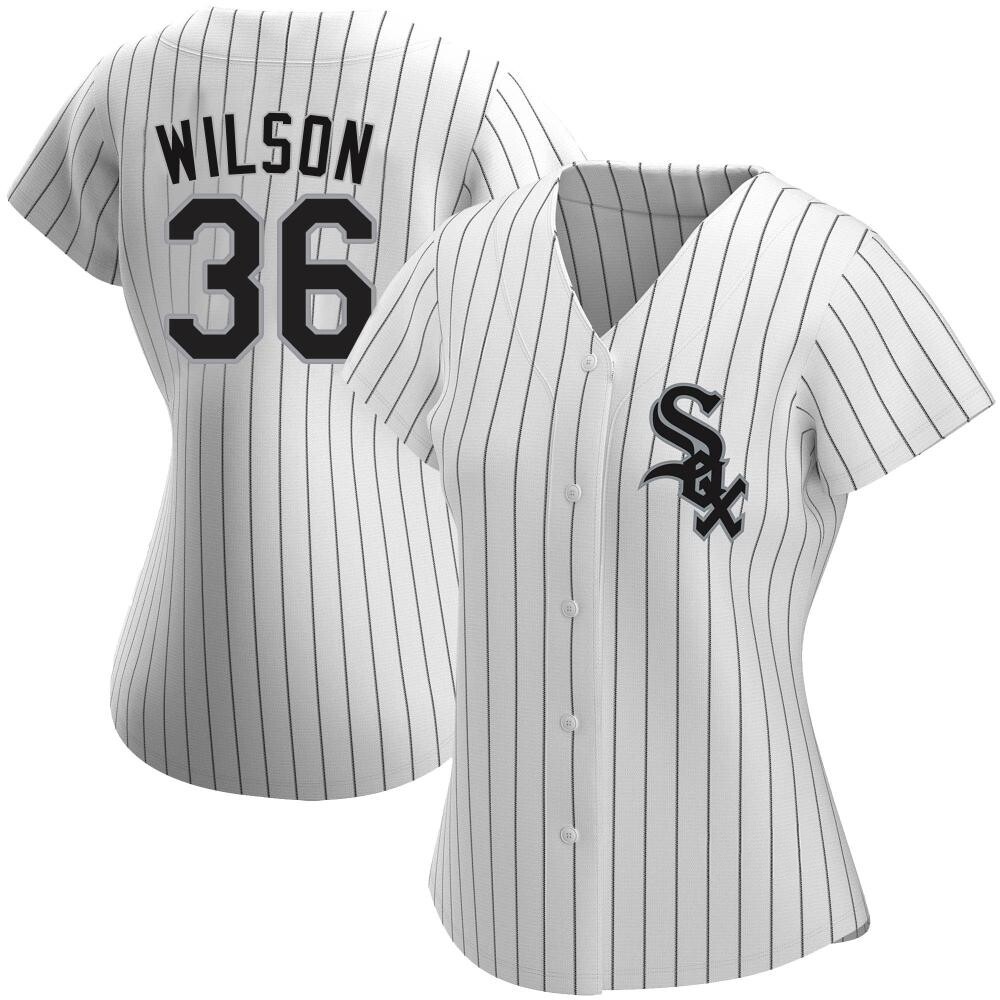 Authentic Steven Wilson Women's Chicago White Sox White Home Jersey Authentic Steven Wilson Women's Chicago White Sox White Home Jersey