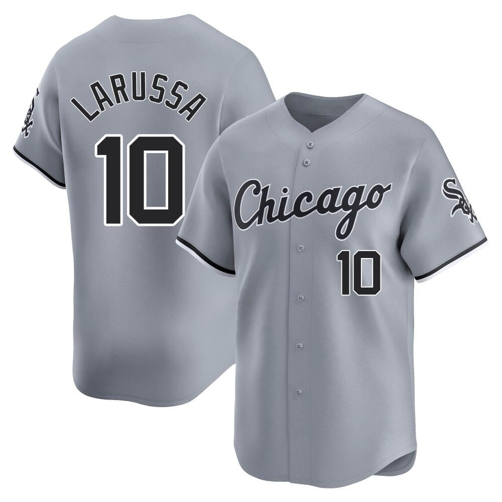 Limited Tony Larussa Youth Chicago White Sox Gray Road Jersey Limited Tony Larussa Youth Chicago White Sox Gray Road Jersey