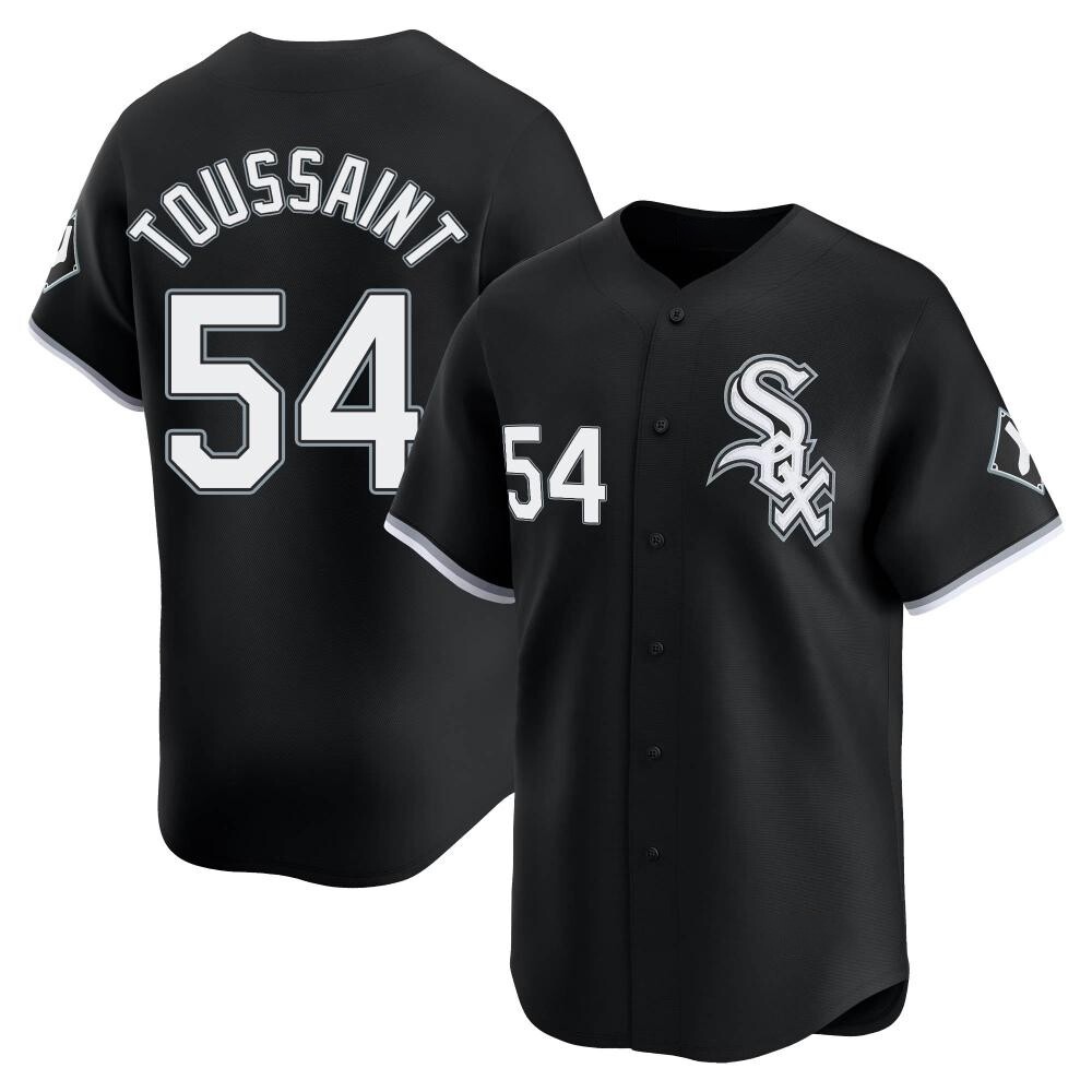Limited Touki Toussaint Men's Chicago White Sox Black Alternate Jersey Limited Touki Toussaint Men's Chicago White Sox Black Alternate Jersey