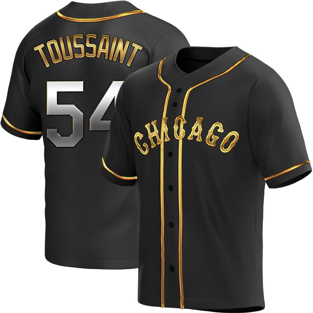 Replica Touki Toussaint Men's Chicago White Sox Black Golden Alternate Jersey Replica Touki Toussaint Men's Chicago White Sox Black Golden Alternate Jersey