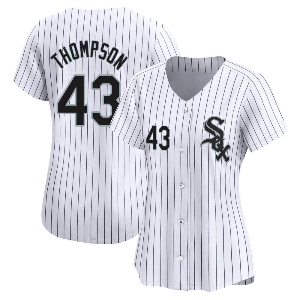 Limited Trayce Thompson Women's Chicago White Sox White Home Jersey Limited Trayce Thompson Women's Chicago White Sox White Home Jersey