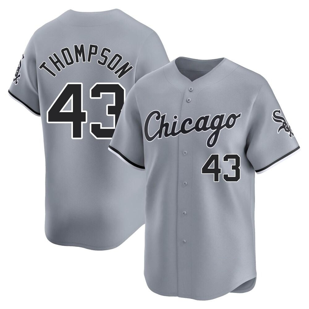 Limited Trayce Thompson Youth Chicago White Sox Gray Road Jersey Limited Trayce Thompson Youth Chicago White Sox Gray Road Jersey