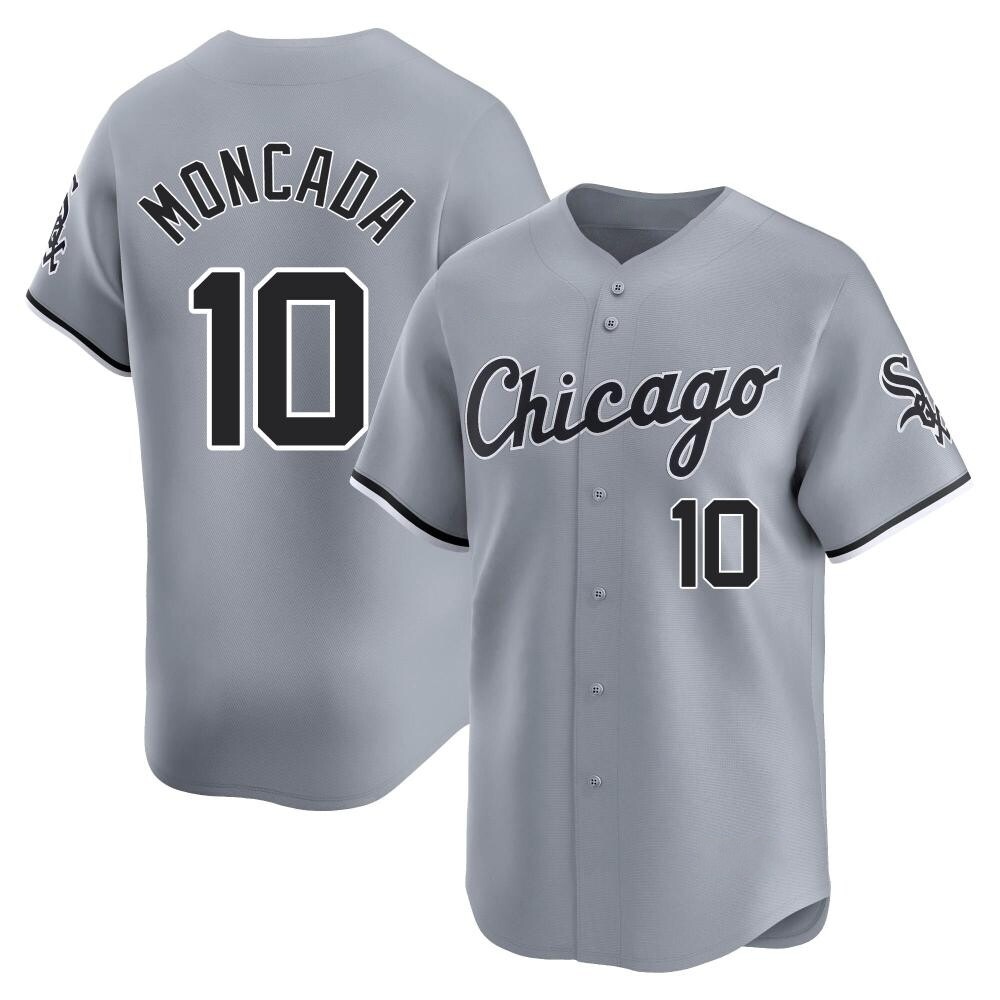 Limited Yoan Moncada Youth Chicago White Sox Gray Road Jersey Limited Yoan Moncada Youth Chicago White Sox Gray Road Jersey