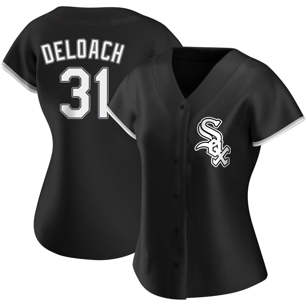 Authentic Zach DeLoach Women's Chicago White Sox Black Alternate Jersey Authentic Zach DeLoach Women's Chicago White Sox Black Alternate Jersey