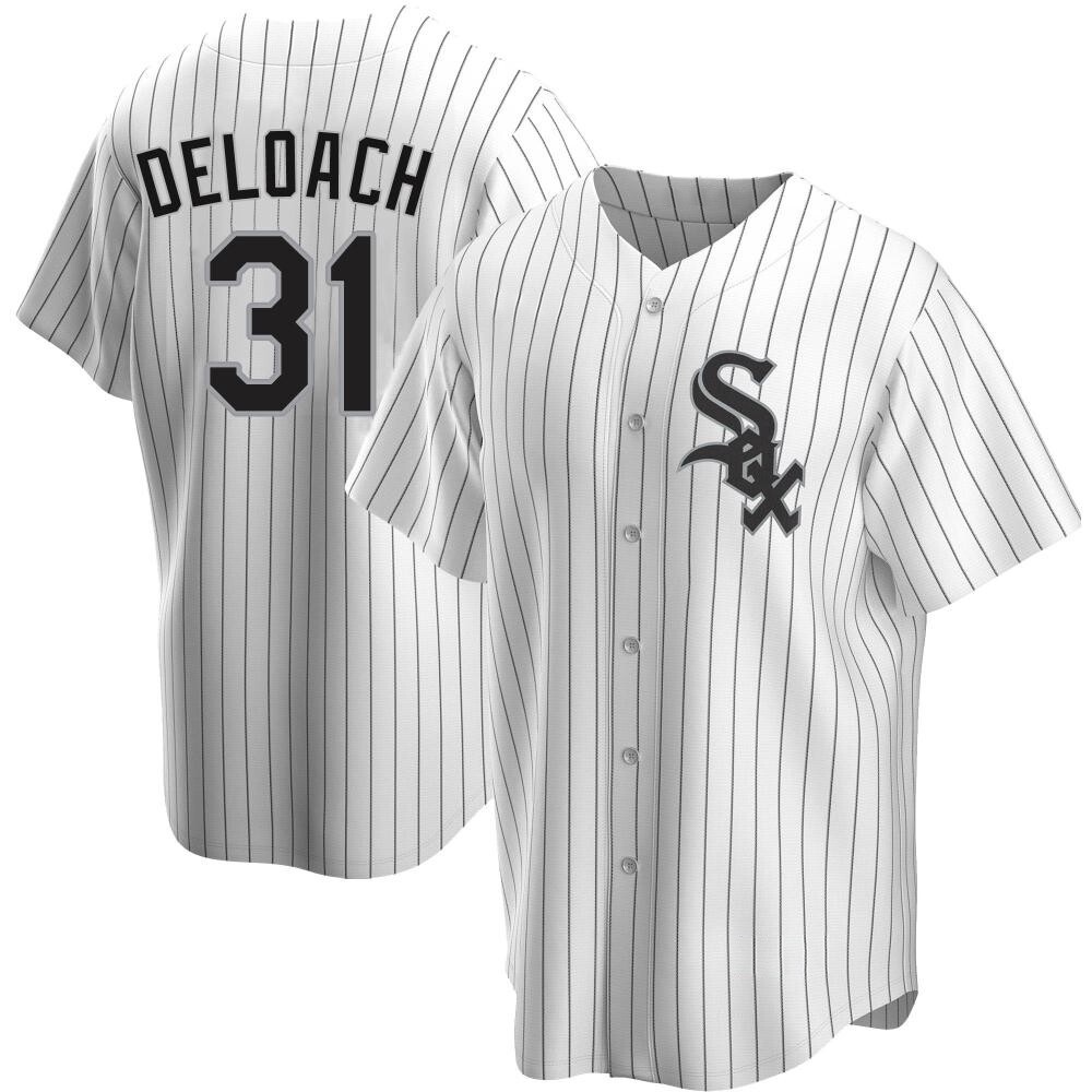 Replica Zach DeLoach Youth Chicago White Sox White Home Jersey Replica Zach DeLoach Youth Chicago White Sox White Home Jersey