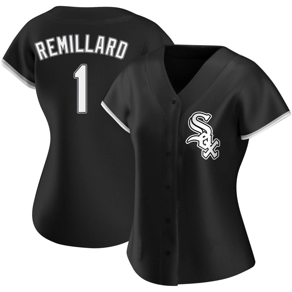 Authentic Zach Remillard Women's Chicago White Sox Black Alternate Jersey Authentic Zach Remillard Women's Chicago White Sox Black Alternate Jersey