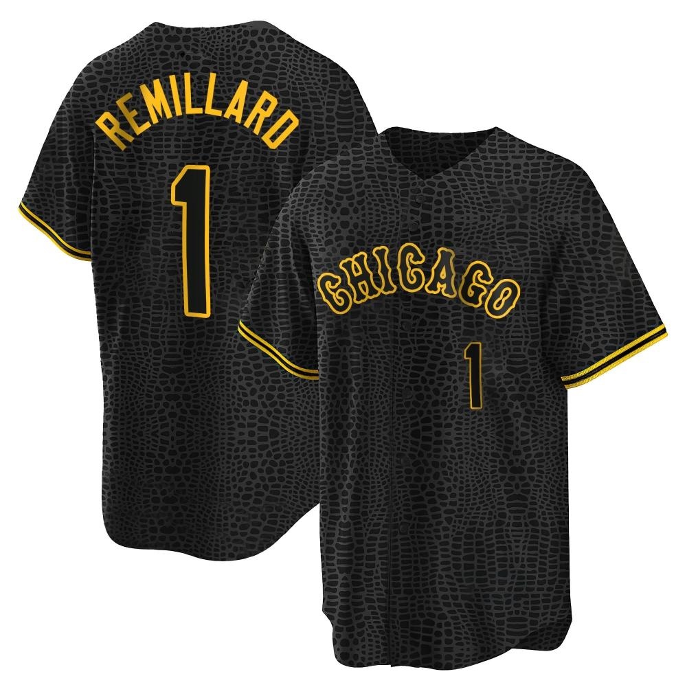 Replica Zach Remillard Youth Chicago White Sox Black Snake Skin City Jersey Replica Zach Remillard Youth Chicago White Sox Black Snake Skin City Jersey