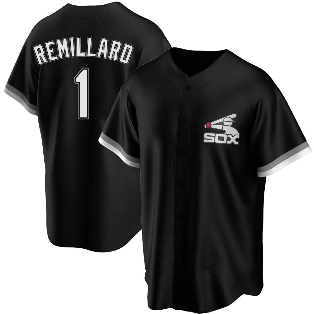 Replica Zach Remillard Youth Chicago White Sox Black Spring Training Jersey Replica Zach Remillard Youth Chicago White Sox Black Spring Training Jersey
